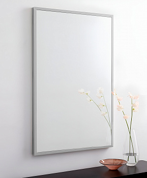 Зеркало в алюминиевой раме 05 Premium Серебро матовое Зеркало в алюминиевой раме 05 Premium Серебро матовое