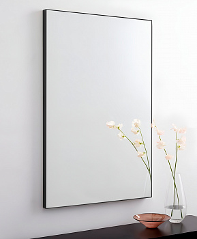 Зеркало в алюминиевой раме 00 Premium Черный Матовый Зеркало в алюминиевой раме 00 Premium Черный Матовый