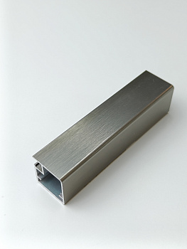 Зеркало в алюминиевой раме 05 Premium Нержавеющая сталь тёмная Зеркало в алюминиевой раме 05 Premium Нержавеющая сталь тёмная