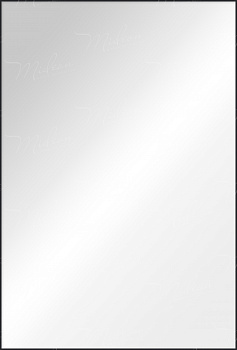 Зеркало в алюминиевой раме 00 Premium Черный Матовый Зеркало в алюминиевой раме 00 Premium Черный Матовый