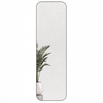 Прямоугольное зеркало в чёрной металлической раме PERSO L 180 см Прямоугольное зеркало в чёрной металлической раме PERSO L 180 см