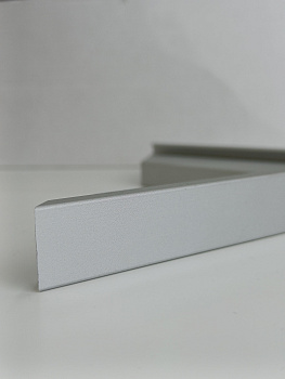 Зеркало в алюминиевой раме 01 Premium Серебро матовое Зеркало в алюминиевой раме 01 Premium Серебро матовое