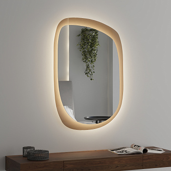 Зеркало Meteorite Bronze с Ambilight подсветкой Зеркало Meteorite Bronze с Ambilight подсветкой