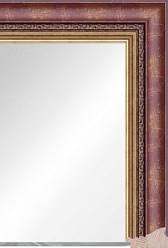 Зеркало "Сальма" красное дерево Зеркало "Сальма" красное дерево