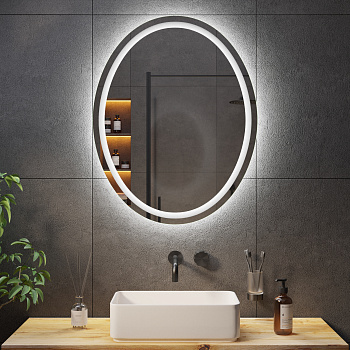 Овальное зеркало с подсветкой Mideon Ambilight Овальное зеркало с подсветкой Mideon Ambilight