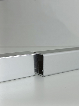 Зеркало в алюминиевой раме 01 Premium Серебро матовое Зеркало в алюминиевой раме 01 Premium Серебро матовое