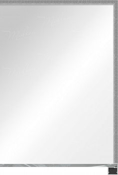 Зеркало в алюминиевой раме 01 Premium Нержавеющая сталь тёмная Зеркало в алюминиевой раме 01 Premium Нержавеющая сталь тёмная