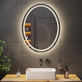 Овальное зеркало с подсветкой Mideon Ambilight Овальное зеркало с подсветкой Mideon Ambilight