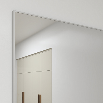 Зеркало в алюминиевой раме 01 Premium Серебро матовое Зеркало в алюминиевой раме 01 Premium Серебро матовое