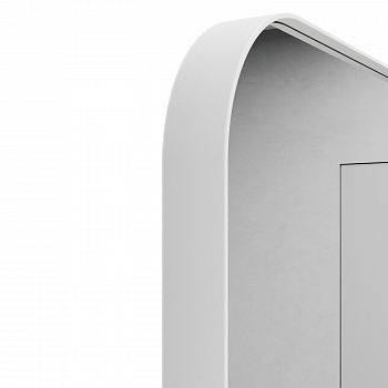 Прямоугольное зеркало в белой металлической раме PERSO L 180 см Прямоугольное зеркало в белой металлической раме PERSO L 180 см