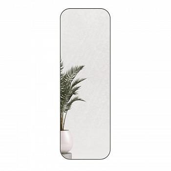 Прямоугольное зеркало в чёрной металлической раме PERSO M 150 см Прямоугольное зеркало в чёрной металлической раме PERSO M 150 см