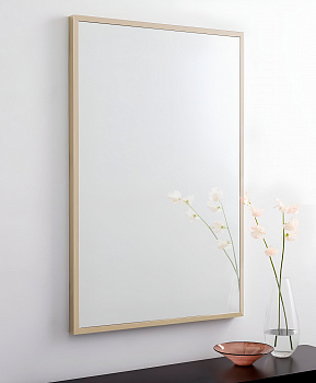 Зеркало в алюминиевой раме 05 Premium Золото матовое Зеркало в алюминиевой раме 05 Premium Золото матовое