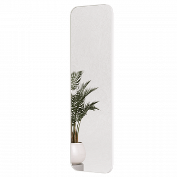 Прямоугольное зеркало в белой металлической раме PERSO L 180 см Прямоугольное зеркало в белой металлической раме PERSO L 180 см