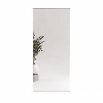 Прямоугольное зеркало в белой металлической раме MUSCA Slim XL (в тонкой раме) 200 см Прямоугольное зеркало в белой металлической раме MUSCA Slim XL (в тонкой раме) 200 см