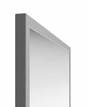 Зеркало в алюминиевой раме 05 Premium Серебро матовое Зеркало в алюминиевой раме 05 Premium Серебро матовое