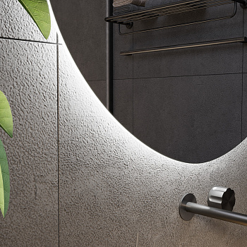 Зеркало с подсветкой Stone-10 Зеркало с подсветкой Stone-10