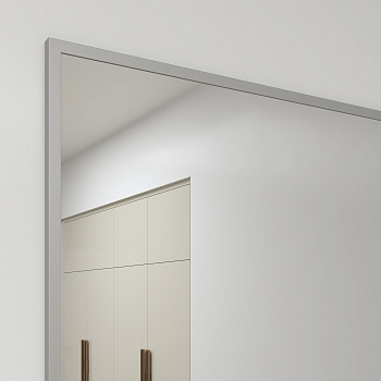 Зеркало в алюминиевой раме 05 Premium Серебро матовое Зеркало в алюминиевой раме 05 Premium Серебро матовое